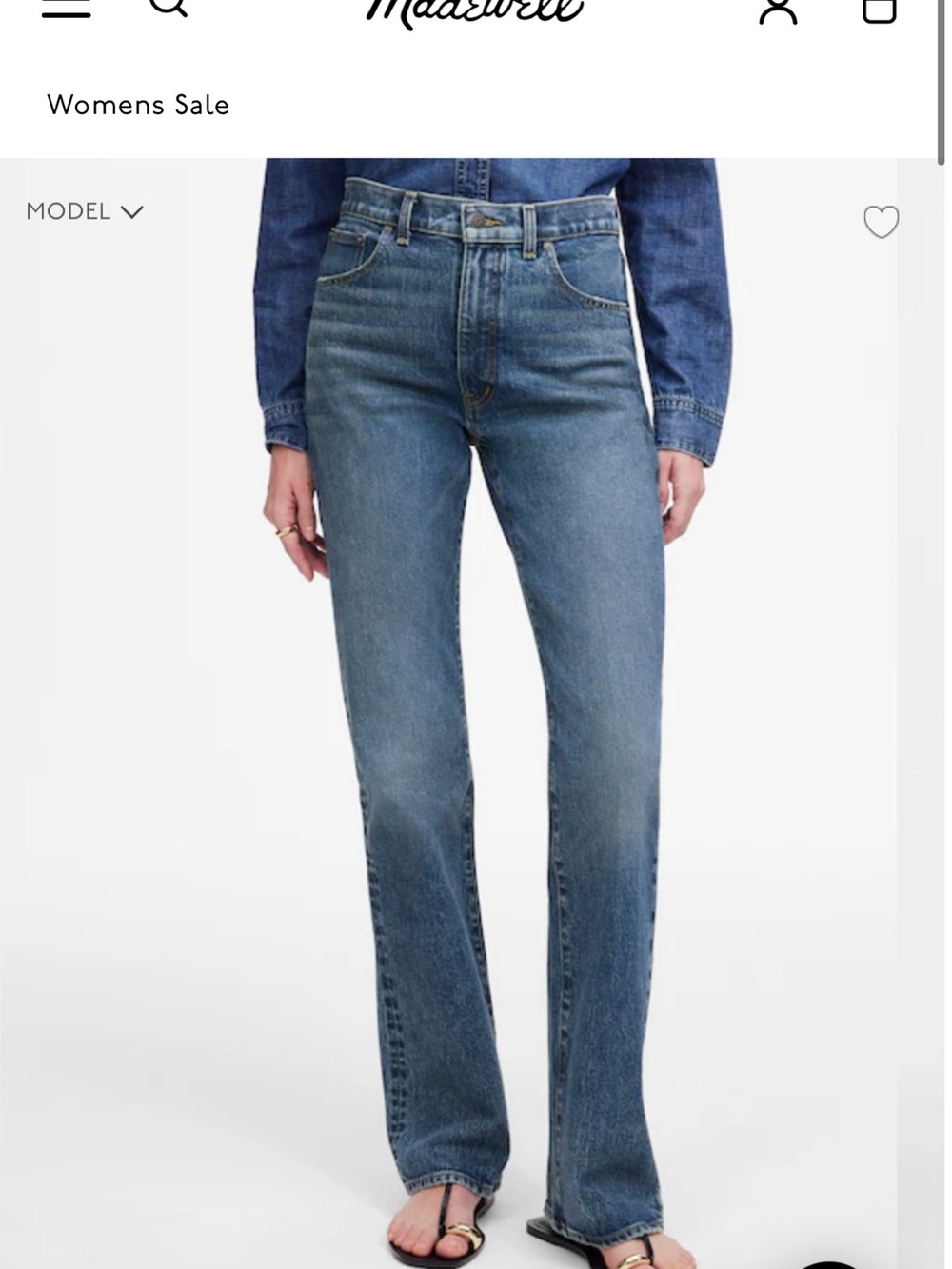 Madewell Relaxed Bootcut Jeans
